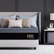 [MLILY] Bed Mattress Conventional, Memory Foam, Darkgray, Queen