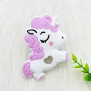 1Pcs BPA Free Animal Silicone Teethers Baby Teething Toy Cartoons Food Grade Sil