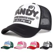 Vandy Unisex Letter Print Baseball Cap Adjustable Sun Hat For Spring & Summer