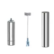 Electric Handheld Milk Frother Double Spring Whisk Head Coffee Maker Tool For