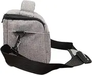 QUMIIRITY Portable Nylon Camera Bag Shoulder Strap Water Resistant Pouch for Digital Cameras Carrying for Photography Enthusiasts