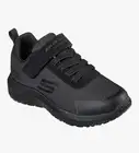 Skechers Dynamatic Trainers UK Child Size 10.5 Eu Size 28 Black W/proof #548