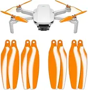 Master Airscrew Stealth Propellers for DJI Mini 2, Mini 2 SE, Mini SE & Mini 4K - Orange, 4 propellers in set