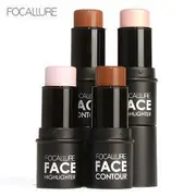 FOCALLURE - Highlighter & Contour - 4 Colors #3 COFFEE