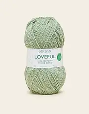 [Sirdar] Loveful Recyled Tweed Yarn, Fern, 100g
