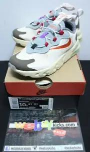 Nike Air Max 270 Cactus Jack Trails Travis Scott Boys TD Size 10C CV2413-200 New