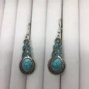2 Inch Bronze-tone Earring Set Boho Retro Dangle Drop Hook New Free Ship 1519