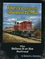 America's Shortest Interstate Railroad - NEBRASKA-KANSAS Railroad -- (NEW BOOK)