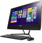 Lenovo C50 23-Inch HD All-in-One Desktop PC (Intel Core i5-5200U 2.2 GHz, 8 GB RAM, 1 TB HDD, DVD-RW, WLAN, Bluetooth, Camera, Nvidia Geforce 820A 2G Graphics) - Black