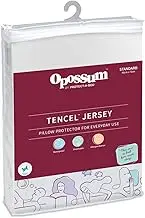 Opossum by Protect-A-Bed Tencel Jersey Waterproof Pillow Protector, Standard Size