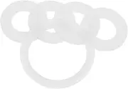 5pcs Replacement Gasket Seals for Air Pump Connector Leakproof Sealing Washers for Pool Heater Repair Kit for