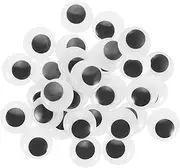 PLAFOPE 90pcs Glow Dark Eyeballs for Doll Making Self Adhesive Eye Accessories Versatile Craft Supplies for Dolls Bears Plush Animals
