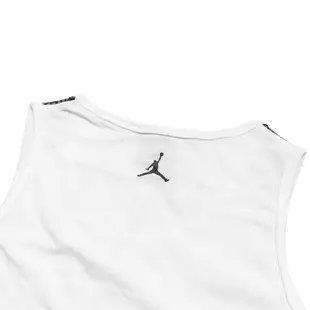 Nike 背心 Jordan Tank 白 黑 女款 童裝 大童 爆裂紋 喬丹 53311ST513001【ACS】