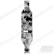 1/10 EXO Terra Buggy Axial Main Chassis Plate Protector Camo Digi Wht AX30798