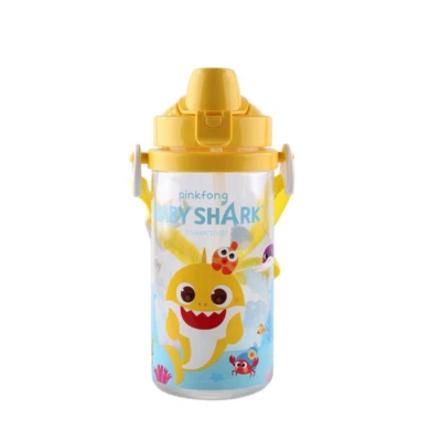 Baby Shark Straw Cup Water Bottle 11.8oz for Kids Baby 350ml Made in Korea