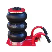 3 Ton Triple Bag Pneumatic Air Jack 6600lbs Quick Jacking Lift Rubber Heavy Duty