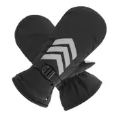 Electric Heated Warm Gloves Touch Screen Three-speed Adjustable Temperature Motorcycle Racing Waterproof Reflective