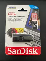 SanDisk Ultra 64GB USB Flash Drive Brand New Never Opened