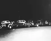 Wendell Scott Modified Race Mid 1950s Old Motor Racing Photo