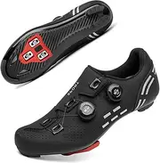 Fahrradschuhe Herren Damen Roadbike MTB Radsportschuhe Kompatibel Mit Look SPD SPD-SL Delta Lock Pedal Mountainbike Schuhe
