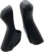 ａ aternee 2Pcs Bike Shifter Lever Cover Bike Brake Levers Hoods Protector Sleeves Road Bicycle Shifter Cover for ST-4700/5800/6800