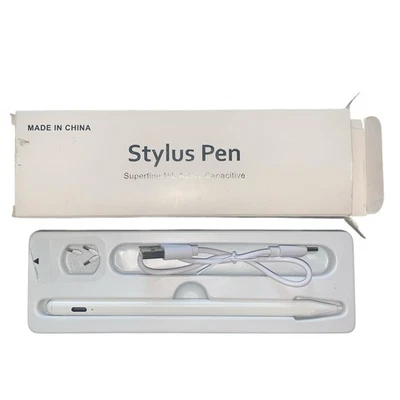 Stylus Pen for iPad 9th & iPad Mini 5/6 Gen White New