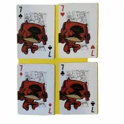 DAREDEVIL Set of 4 FUNKO Pop MARVEL Playing Cards - ACE,JACK,QUEEN,KING