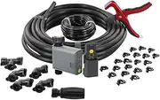 Orbit 61530 Garden Box Drip Irrigation Drip Watering Kit with B-hyve (Gen 2) Smart 1-Outlet Hose Faucet Sprinkler Timer with B-hyve Smart Hub