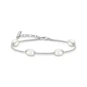 Buy Bracelet with Freshwater Pearls in Silver by Thomas Sabo online - THOMAS SABO Australia