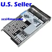 3.5" Tray Caddy w/2.5" Adapter Bracket Dell 9W8C4 Y004G F238F R730 R530 T330 430