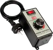 Electronic Voltage Governor AC Motor Speed Controller Electric Router Exhaust Fan Grinder Drill Variable Voltage Regulator LED Display(AU Plug)