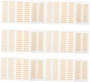 Generic 1 Set Double Eyelid Sticker Double Sided Tape Double Sided Adhesive Tape Invisible Tape 2 Sided Tape Double Side Tape Eye Lid Tape for Hooded Eyes Invisible Khaki Adhesive Strip