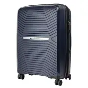 NNEDPE 24in Lightweight Hard Shell Suitcase - Aegean Blue