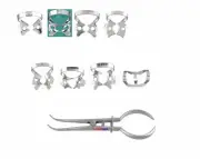 Palmer Rubber Dam Clamp Forceps Assorted Set Dental Orthodontic Instruments