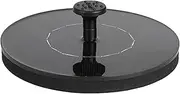 Solar Power Floating Fountain Efficient 4 Heads Auto Start Bird Bath Fish Garden Decoration