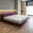 4CM Double Size Memory Foam Mattress Topper with Bamboo Cover Protector Mat
