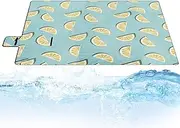 Camping Mat - Outdoor Camping Rug - Waterproof Non-Slip Foldable Mat 78X78Inch for RV Porch Deck Balcony Pool Backyard Sand Grass Festival Apartment Vacation