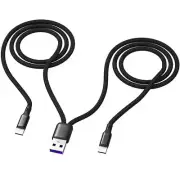 Dual USB C Multi Charging Cable Dual Length Cable Multi USB C Cable USB (1.2M)