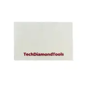 TechDiamonTools Wool Cloth for Buffing or Polishing with Pastes/Powders red