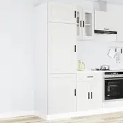 vidaXL Kitchen Cupboard Porto White Engineered Wood