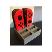 Nintendo Switch JoyCon Controller Holder Case Stand Gamepad Tray Holds 8 JoyCons