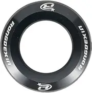 1PC Headset Cap, MTB Bicycle Top Cap, Aluminum Alloy Concealed 44mm Upper Headset, Black(Blue)