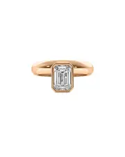 Lab Grown Diamonds 14K Rose Gold 1.00 ct. tw. Lab-Grown Diamond Ring