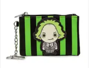 Beetlejuice Chibi Coin Purse Wallet Cardholder NEW