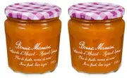 Bonne Maman Spread Apricot More Fruits Less Sugar 290 ml (2 Pack)