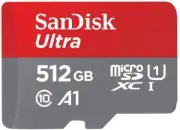 NEW SanDisk Ultra Micro SDXC UHS-I 512GB C-10 Card Adapter SDSQUA4-512G-GN6MN