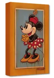 Minnie Mouse Walt Disney Fine Art Trevor Carlton Ltd Ed TOC Print Vintage Minnie
