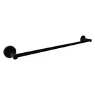 RUND Single Towel Rail BK402-250-B Matt Black 250mm