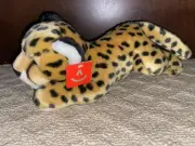 Aurora Plush Baby Cub LEOPARD CHEETAH Stuffed Animal NWT New