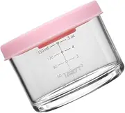 OKUMEYR Safe Baby Bowl Scale and Lid Tuerware for Soup Instant Noodles Vegetable Storage Compact and Portable